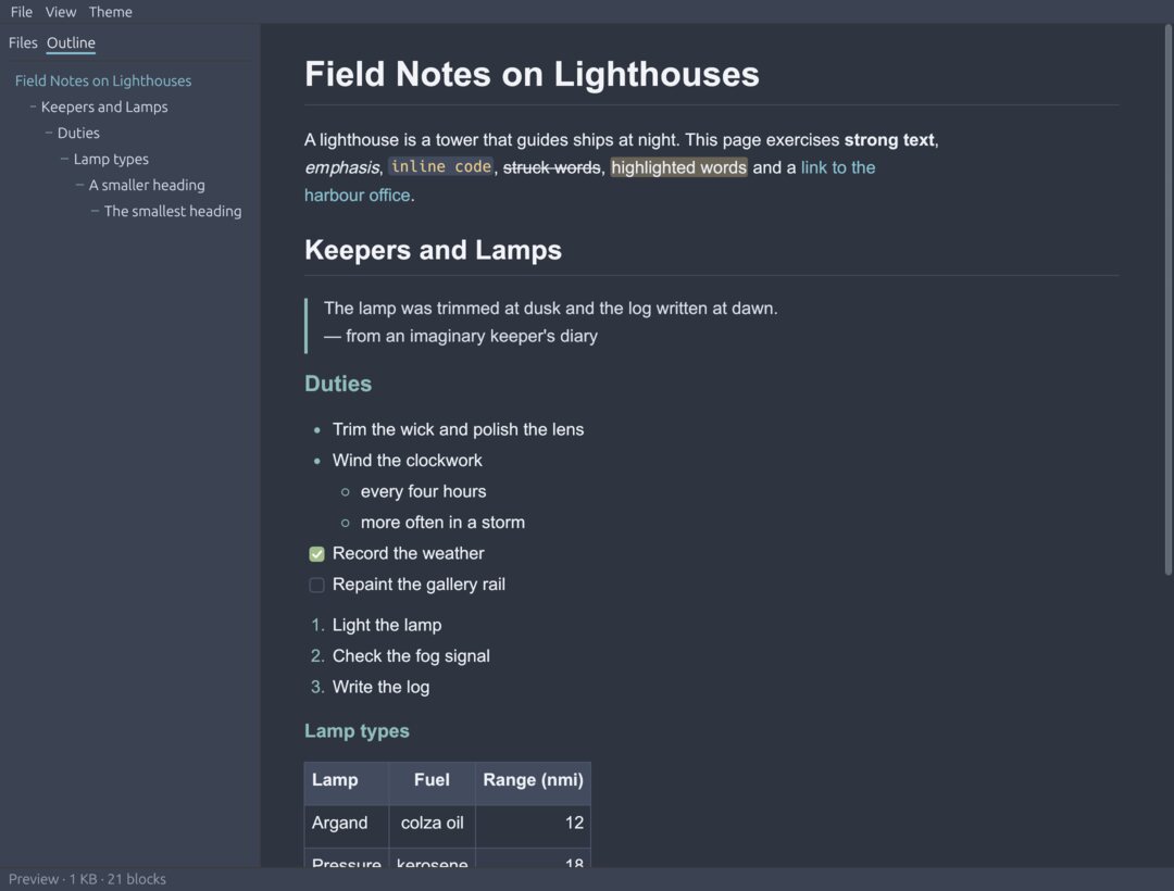 Nord theme: cool dark blue-grey background with frost-blue accents.